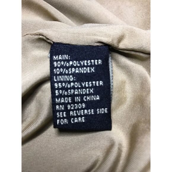 DG2 by DIANE GILMAN NWT Camel Moto Style Jacket Size 3X - Picture 8 of 9